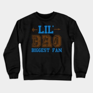 Lil bro biggest fan Crewneck Sweatshirt